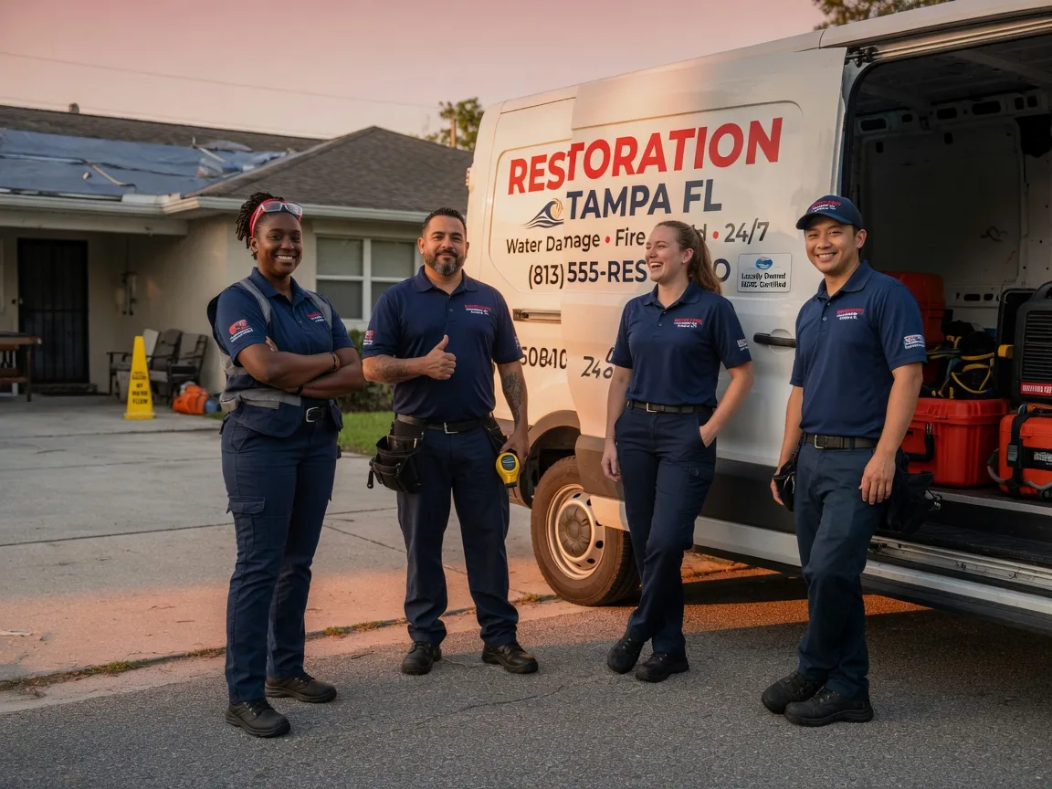 Water Damage Restoration company in Hillsboro, WI